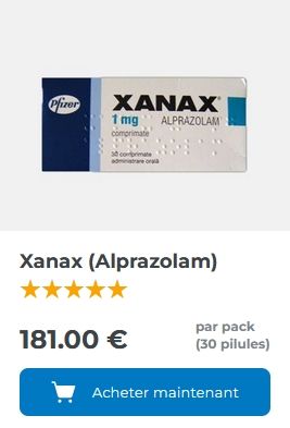 Xanax Générique 0,25 mg : Anxiolytiques en France