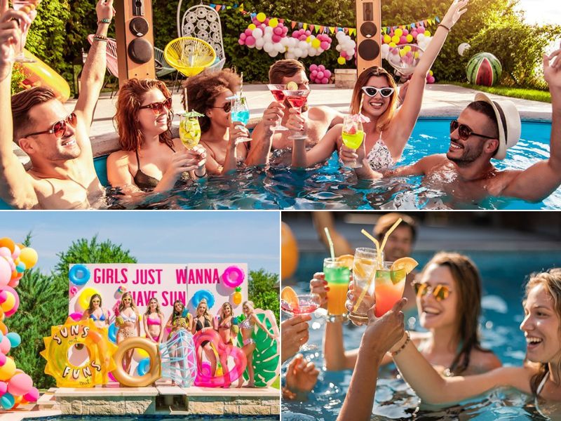 Loại hình tổ chức sự kiện được yêu thích nhất - Pool Party (Ảnh: Sưu tầm) 