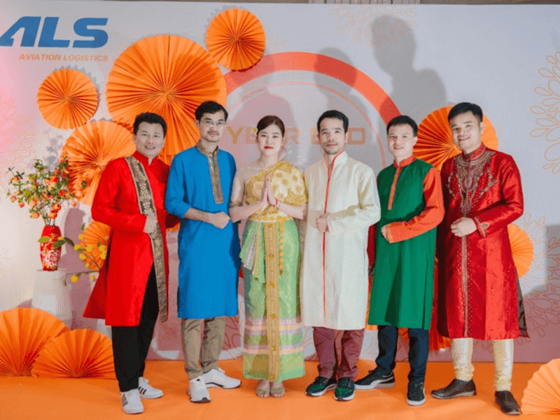 Bữa Tiệc Năm Châu với sự kết hợp đa dạng văn hóa (Ảnh: sưu tầm)