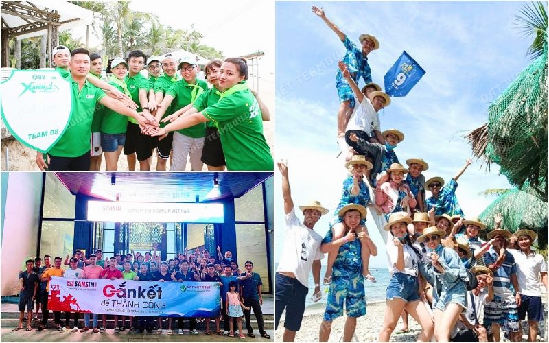 Những tình huống thích hợp teambuilding cho doanh nghiệp (Ảnh: Đất Việt Tour)