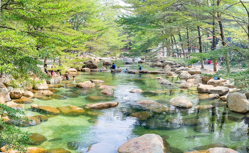 Khu du lịch Thủy Châu mùa hè