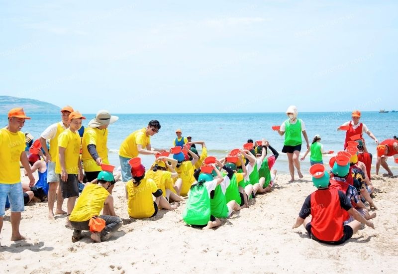 Thử thách Teambuilding đề cao tinh thần phối hợp đồng đội