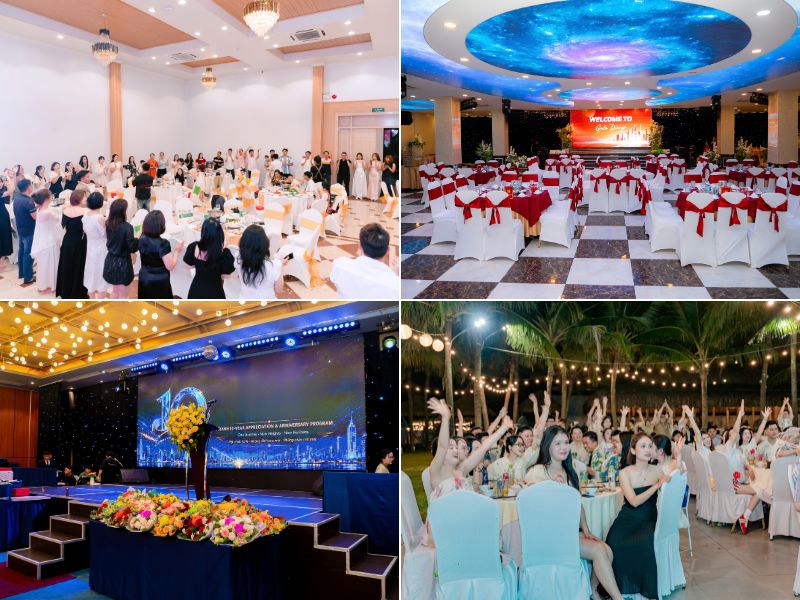 Địa điểm tổ chức tiệc tất niên (Ảnh: Đất Việt Event)