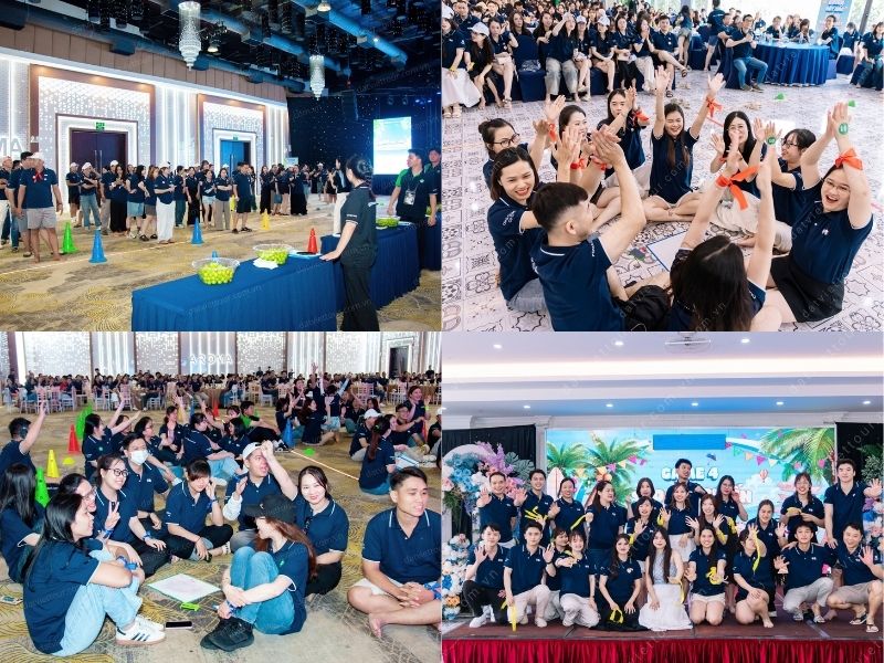 Đoàn tổ chức teambuilding trong nhà