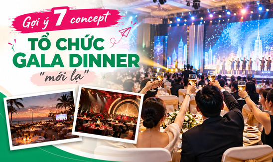 Gợi ý concept gala dinner