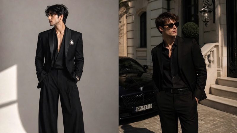  Suit tối màu phong cách lịch lãm 