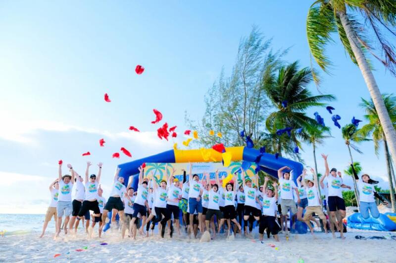Team building bãi biển tại Vũng Tàu