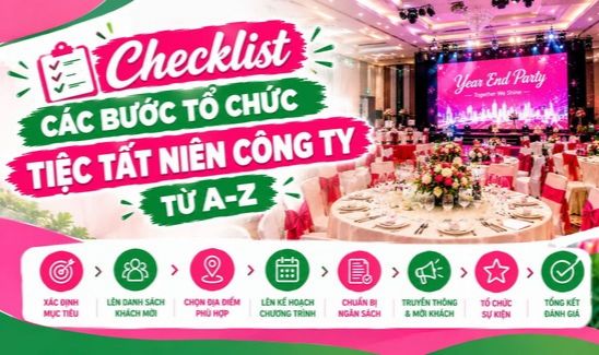 tổ chức tiệc tất niên công ty