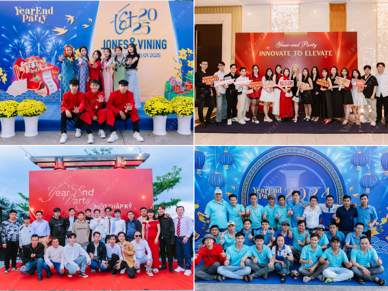 tổ chức tiệc tất niên công ty
