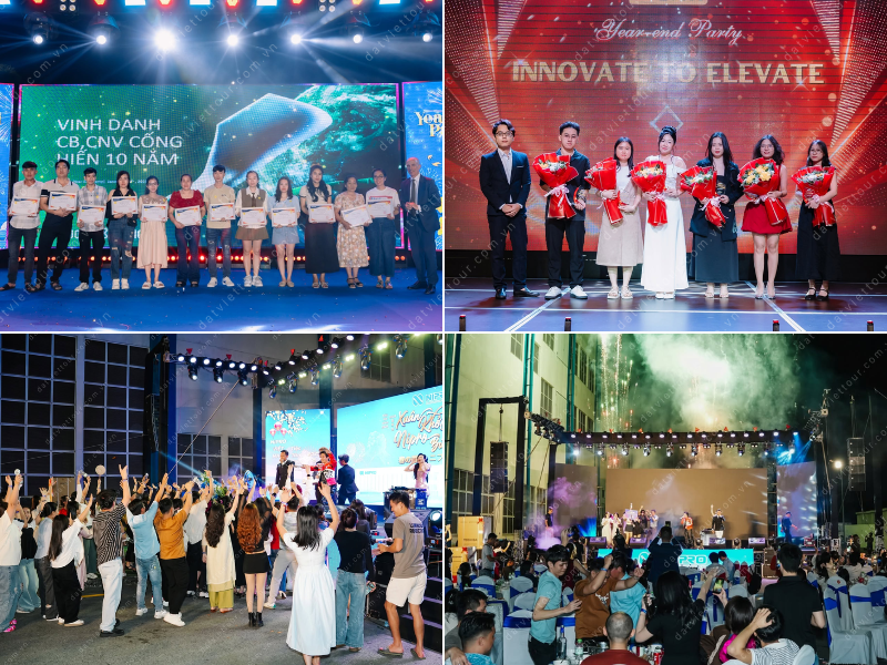 tổ chức tiệc tất niên công ty
