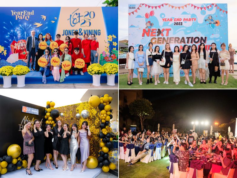 Tiệc ngoài trời giúp gắn kết tập thể