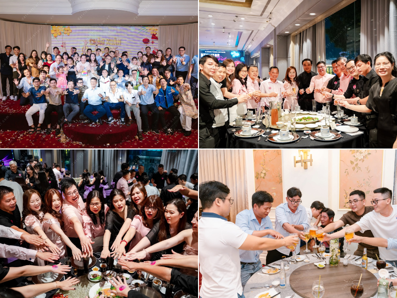 tổ chức tiệc tất niên công ty