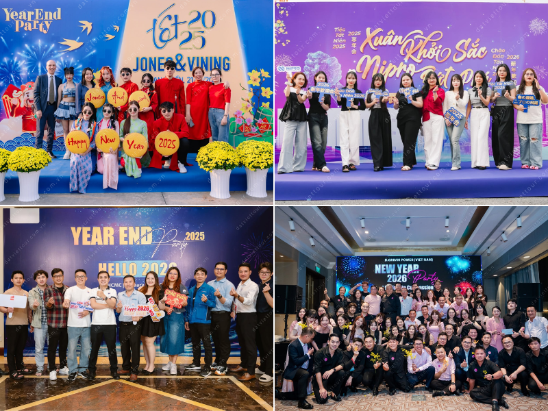 tổ chức tiệc tất niên công ty